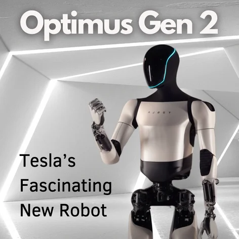 optimus gen 2 tesla's new robot