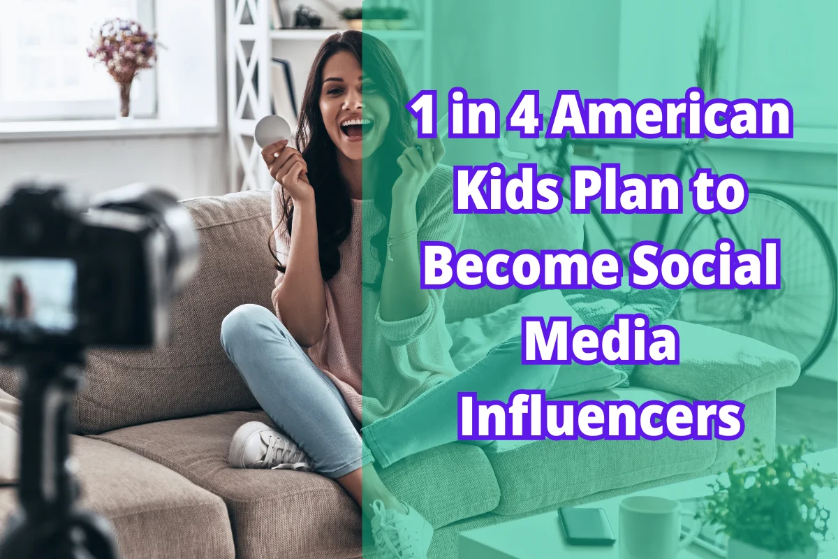 Amercian kids plan to become influencers
