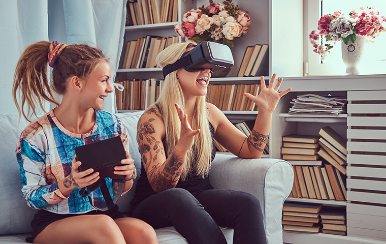 The first VR headset came into the market in the 1960’s