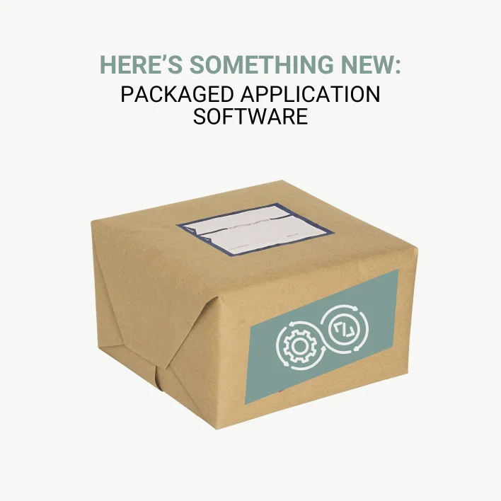 Here’s Something New: Packaged Application Software