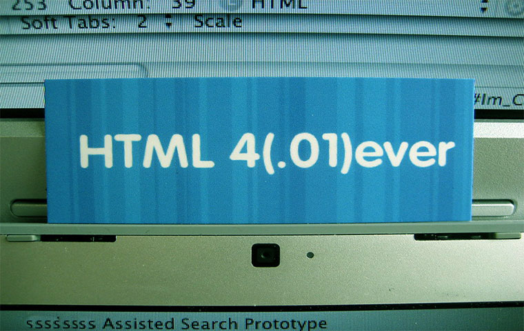 html for front end