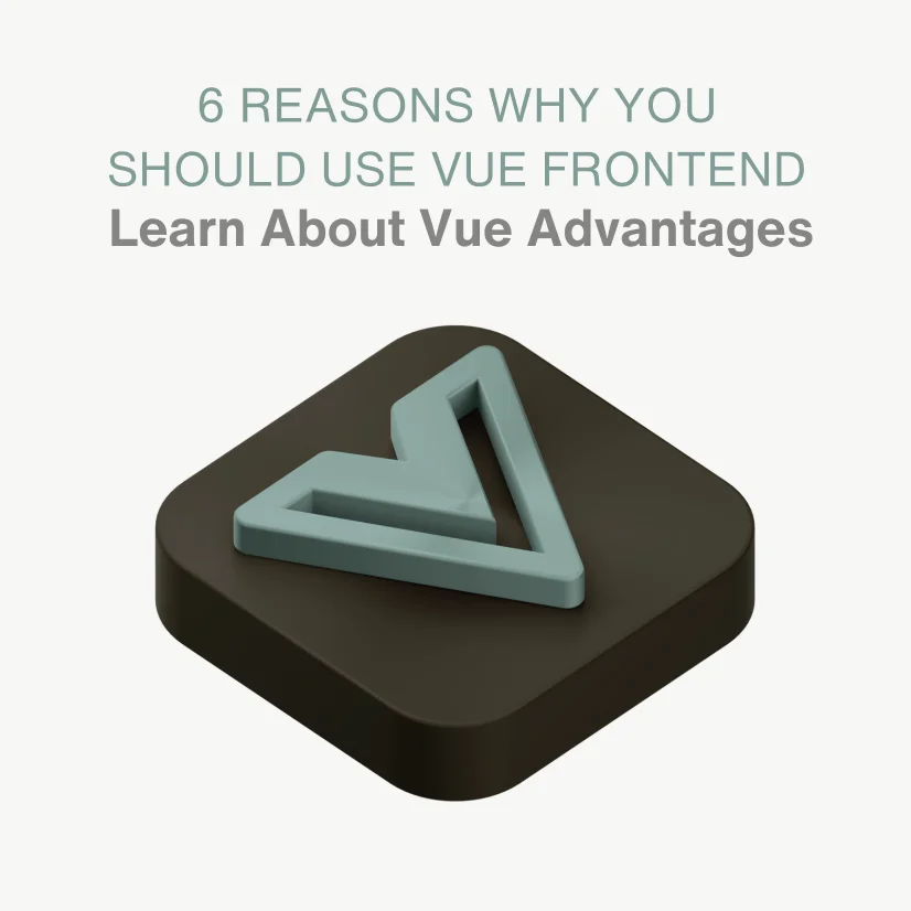 6 Reasons Why You Should Use Vue Frontend, Learn About Vue Advantages