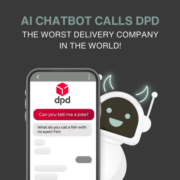 DPD Chatbot Fail (This AI Swears its Creators!)