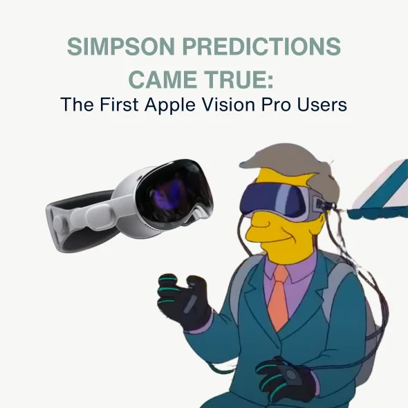 Simpson Predictions Came True: The First Apple Vision Pro Users