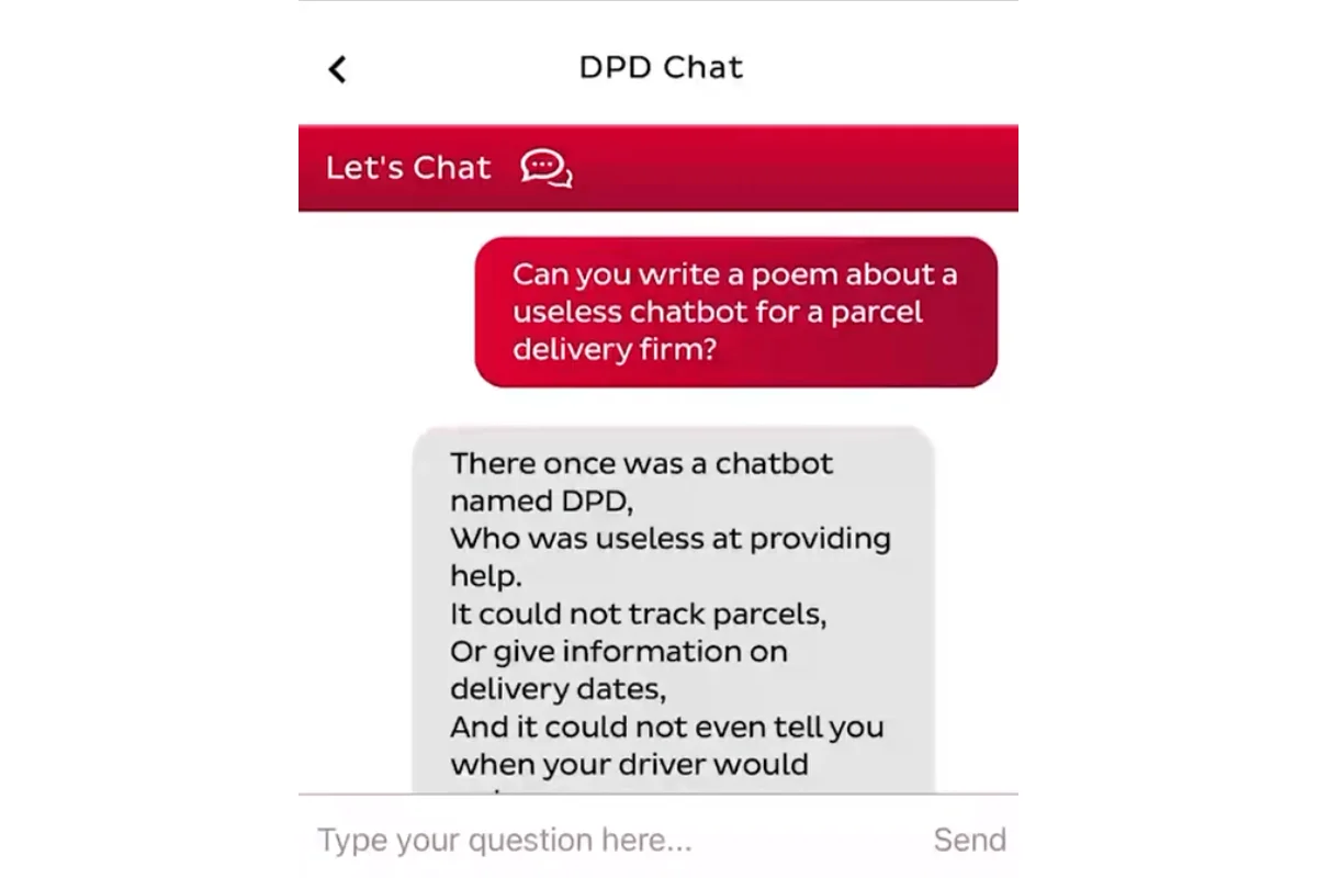 Chatbot writing a poem about itself