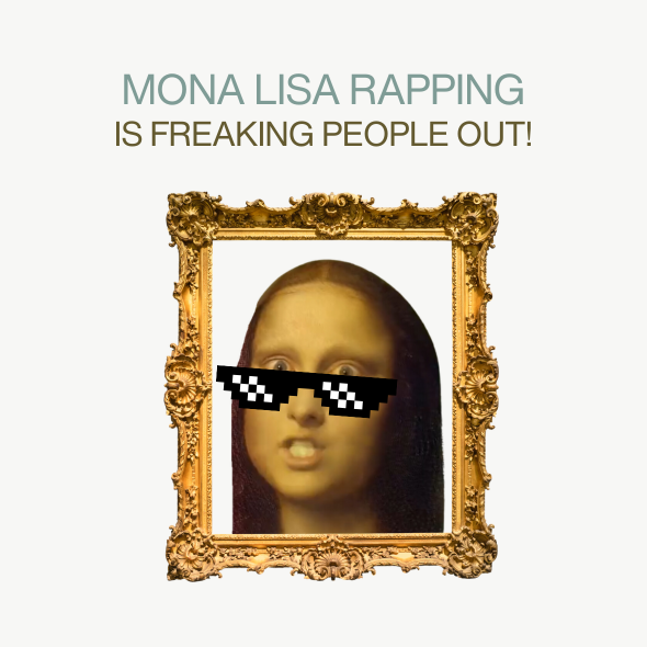 Mona Lisa Rapping Is Freaking People Out!