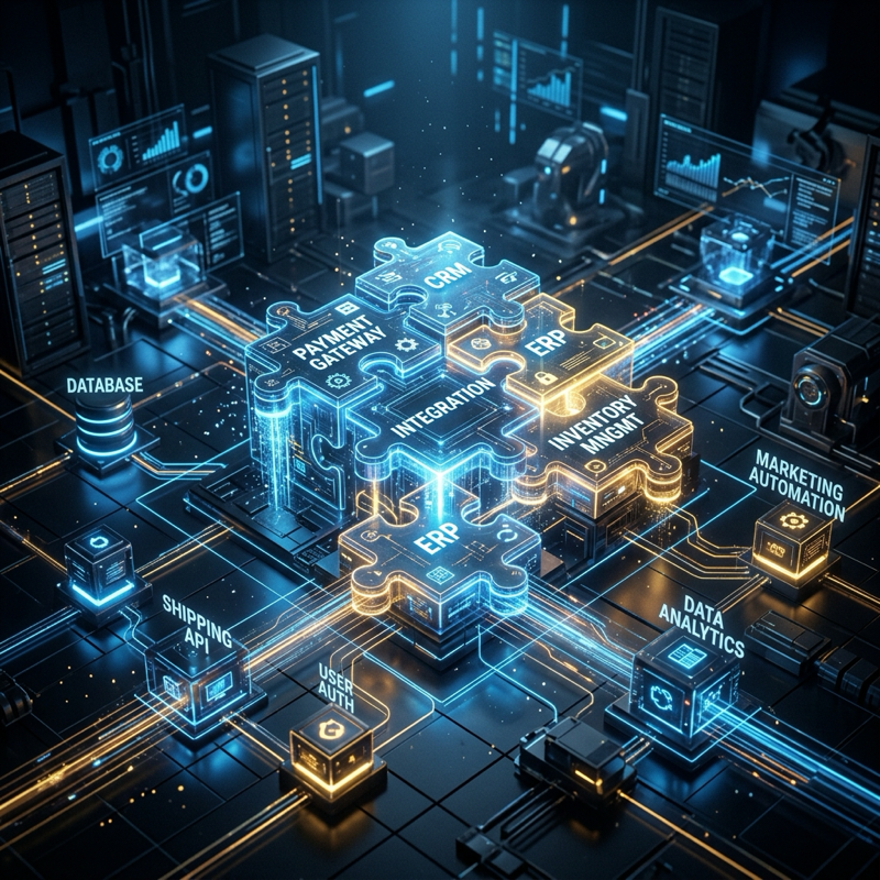 Custom enterprise API integration during bespoke software migration
