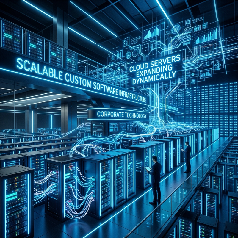 Scalable microservices architecture for bespoke software migration